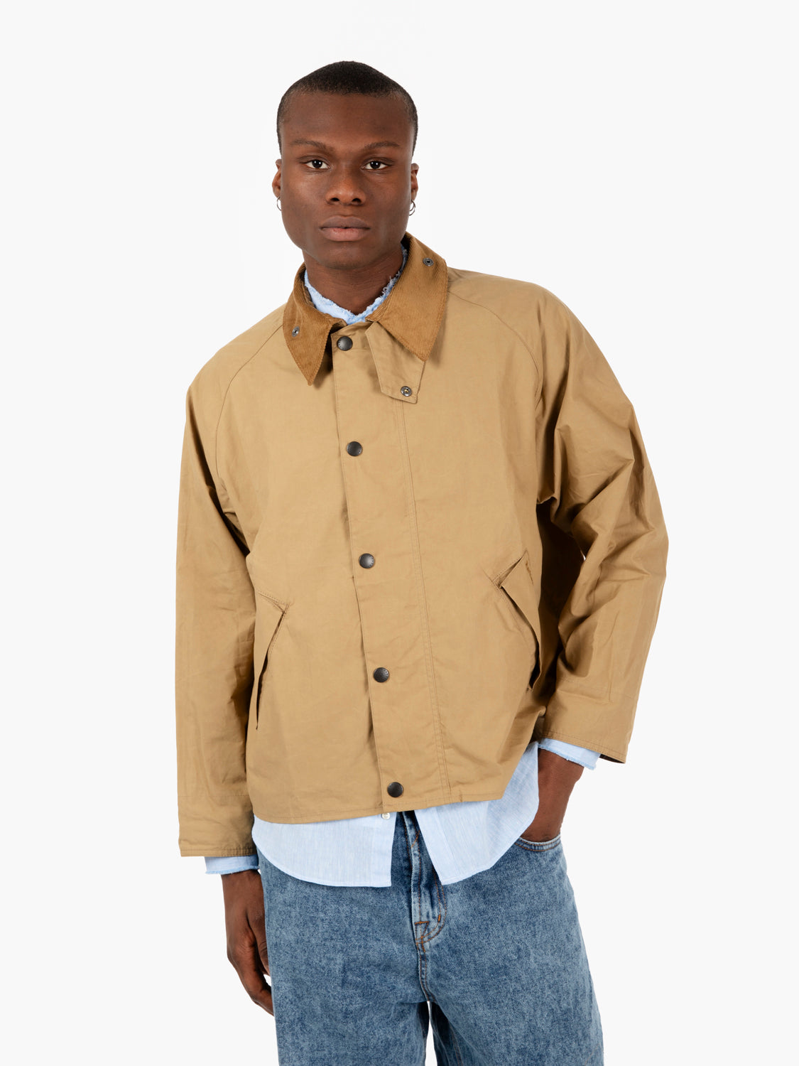 Transport casual jacket golden khaki