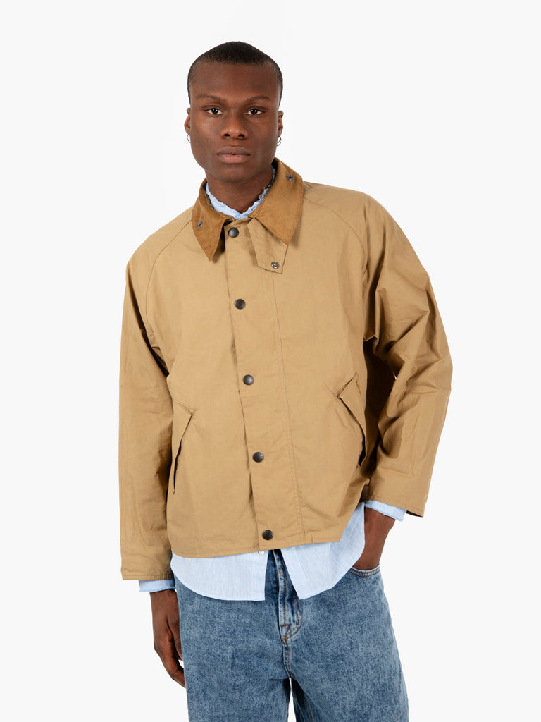 BARBOUR - Transport casual jacket golden khaki