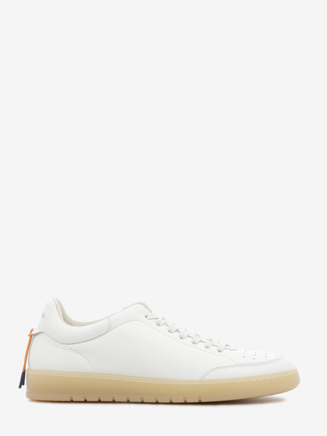 Sneakers Baron in nappa bianco