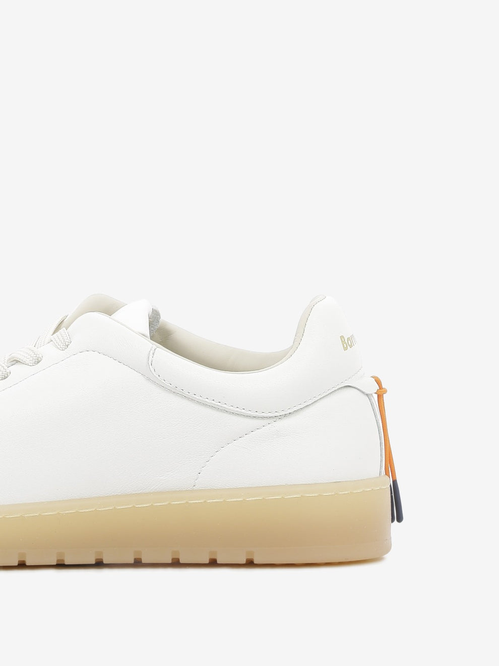 Baron white nappa sneakers