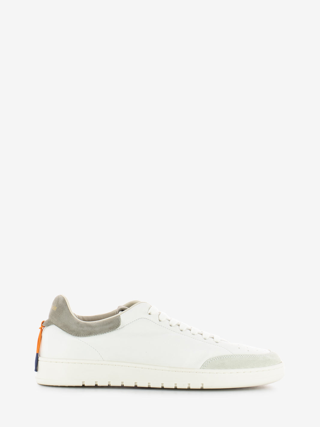 Sneakers in pelle camelia / pietra / marmo