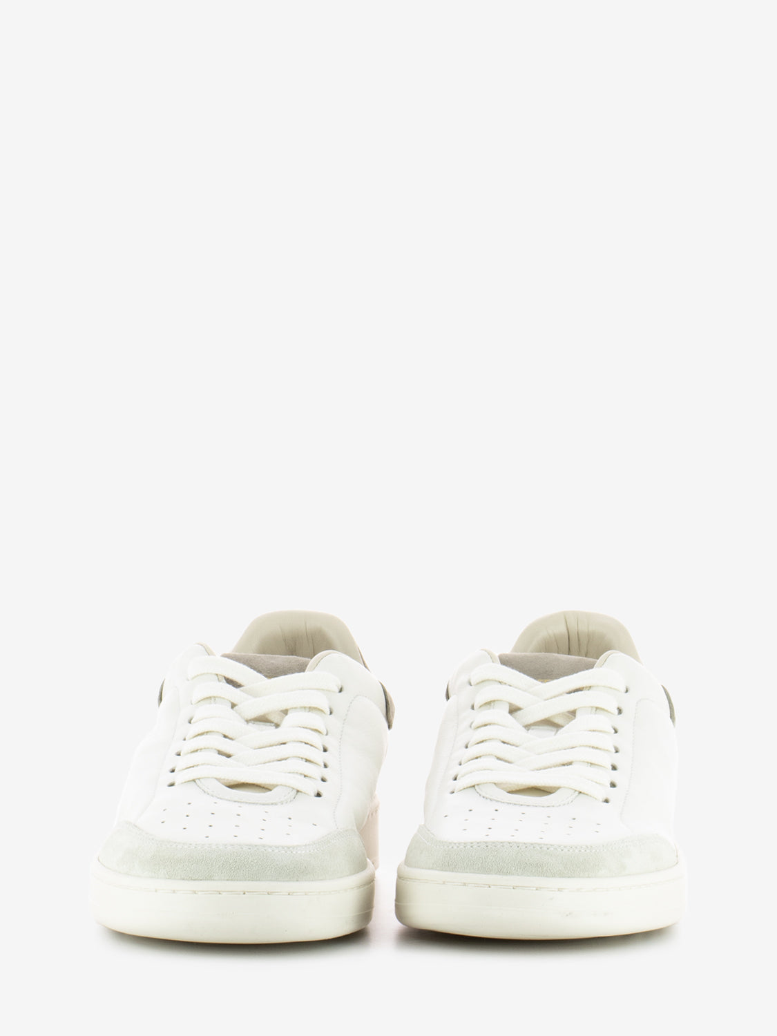 Camellia / Stone / Marble Leather Sneakers
