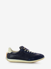 BARRACUDA - Sneakers in pelle e suede blu