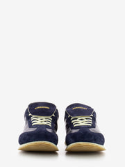 BARRACUDA - Sneakers in pelle e suede blu