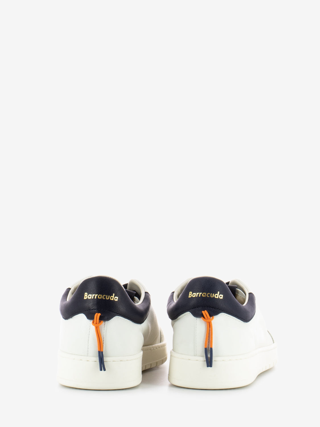 Sneakers in pelle marmo / camelia / navy