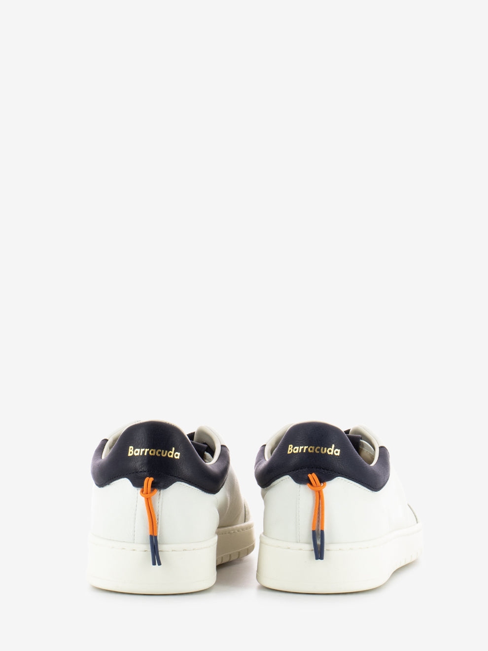 Sneakers in pelle marmo / camelia / navy