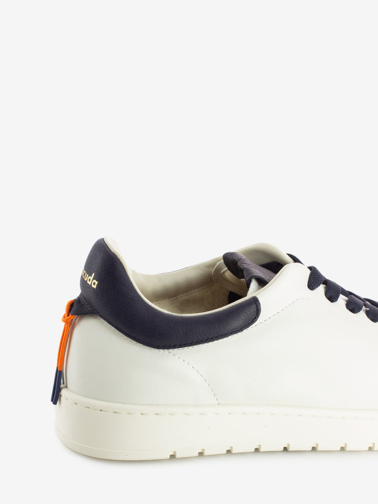 BARRACUDA - Sneakers in pelle marmo / camelia / navy