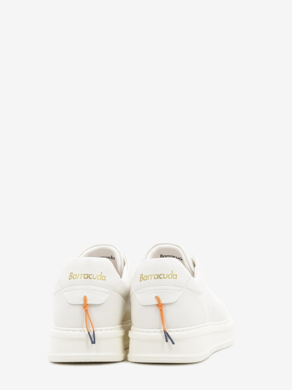 White leather sneakers