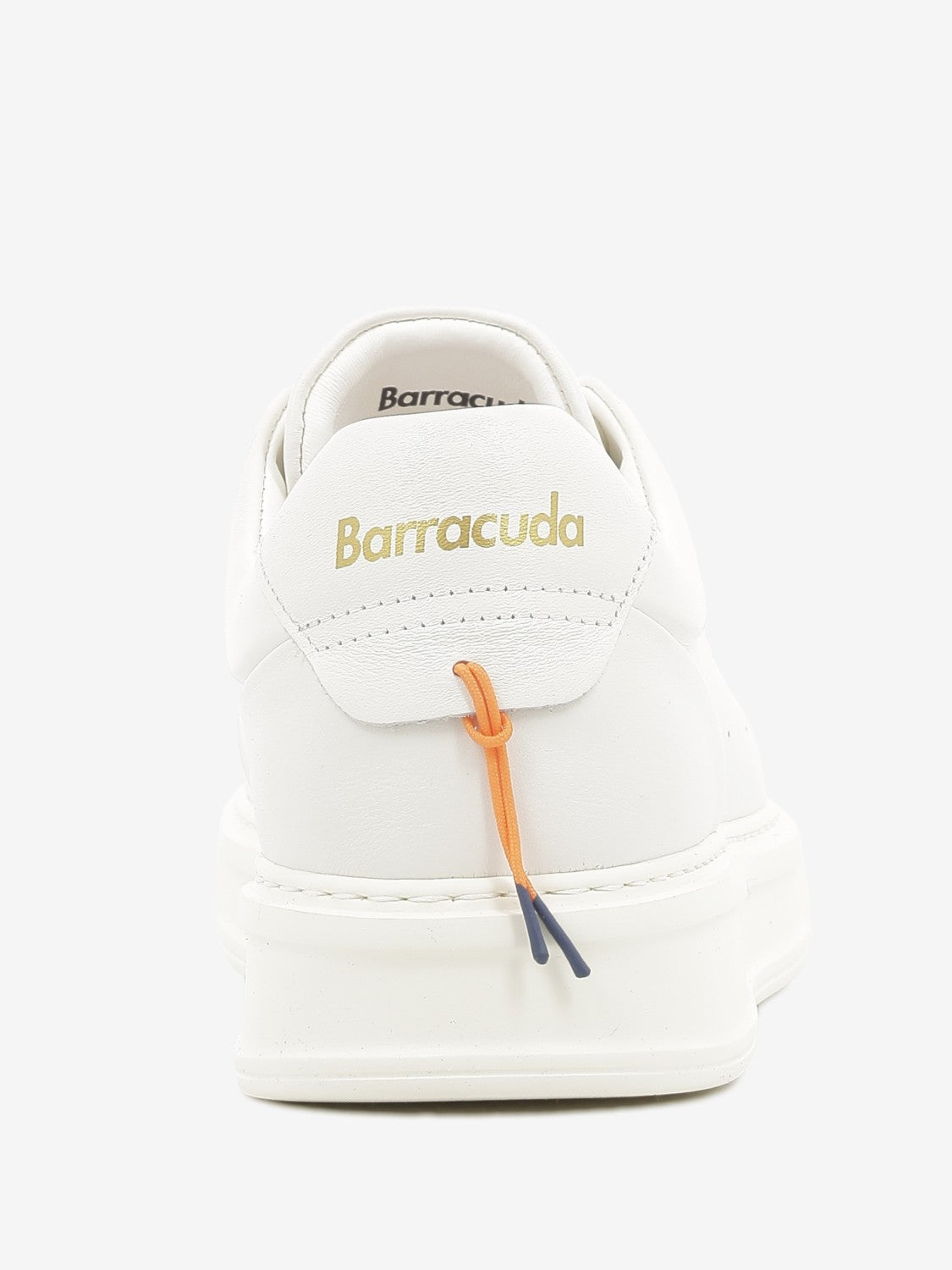 White leather sneakers