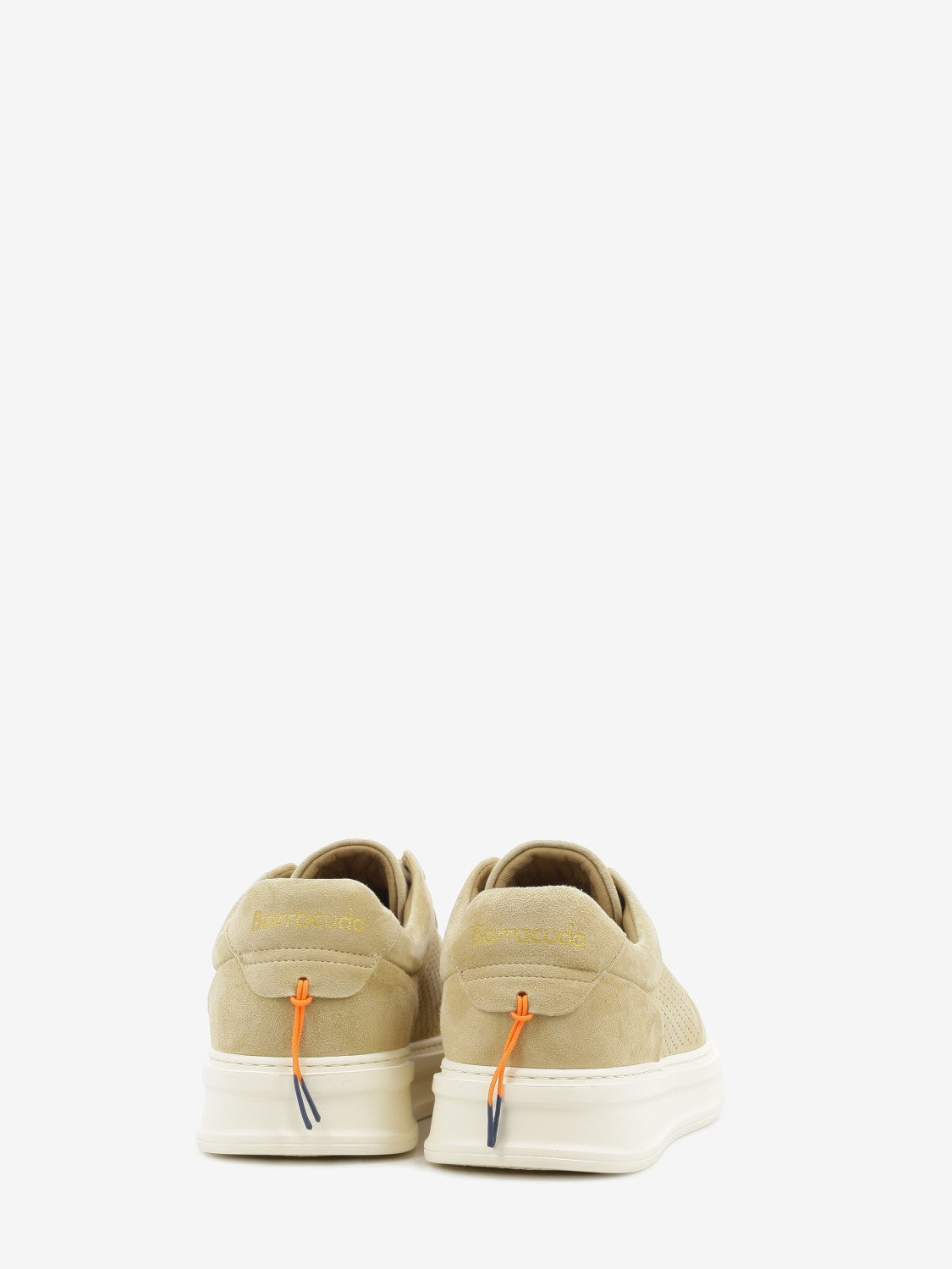 Sneakers in suede tabacco