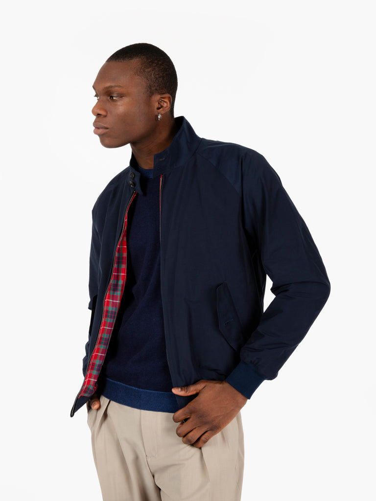 BARACUTA - G9 Harrington jacket navy