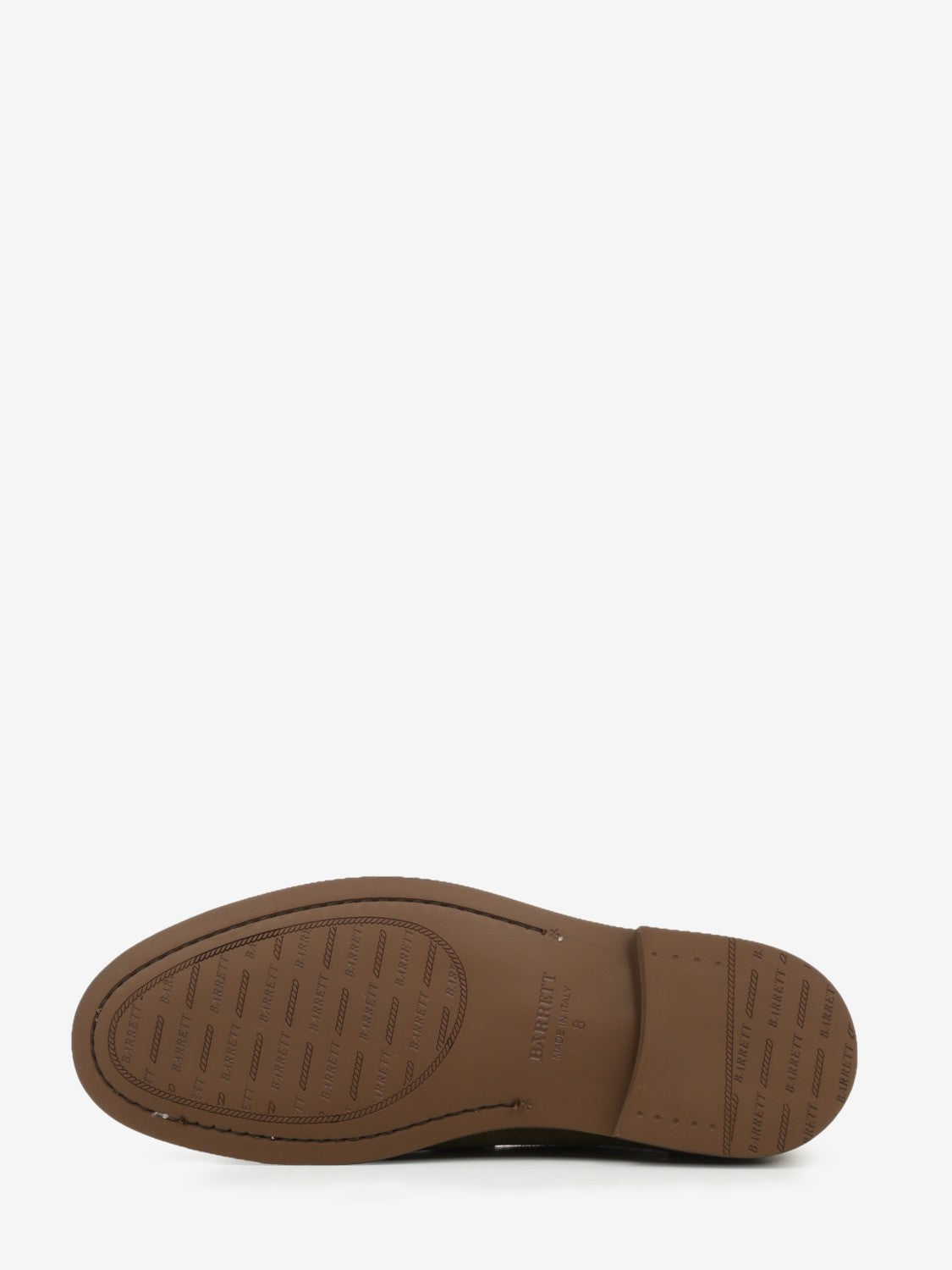 Olive suede college loafers
