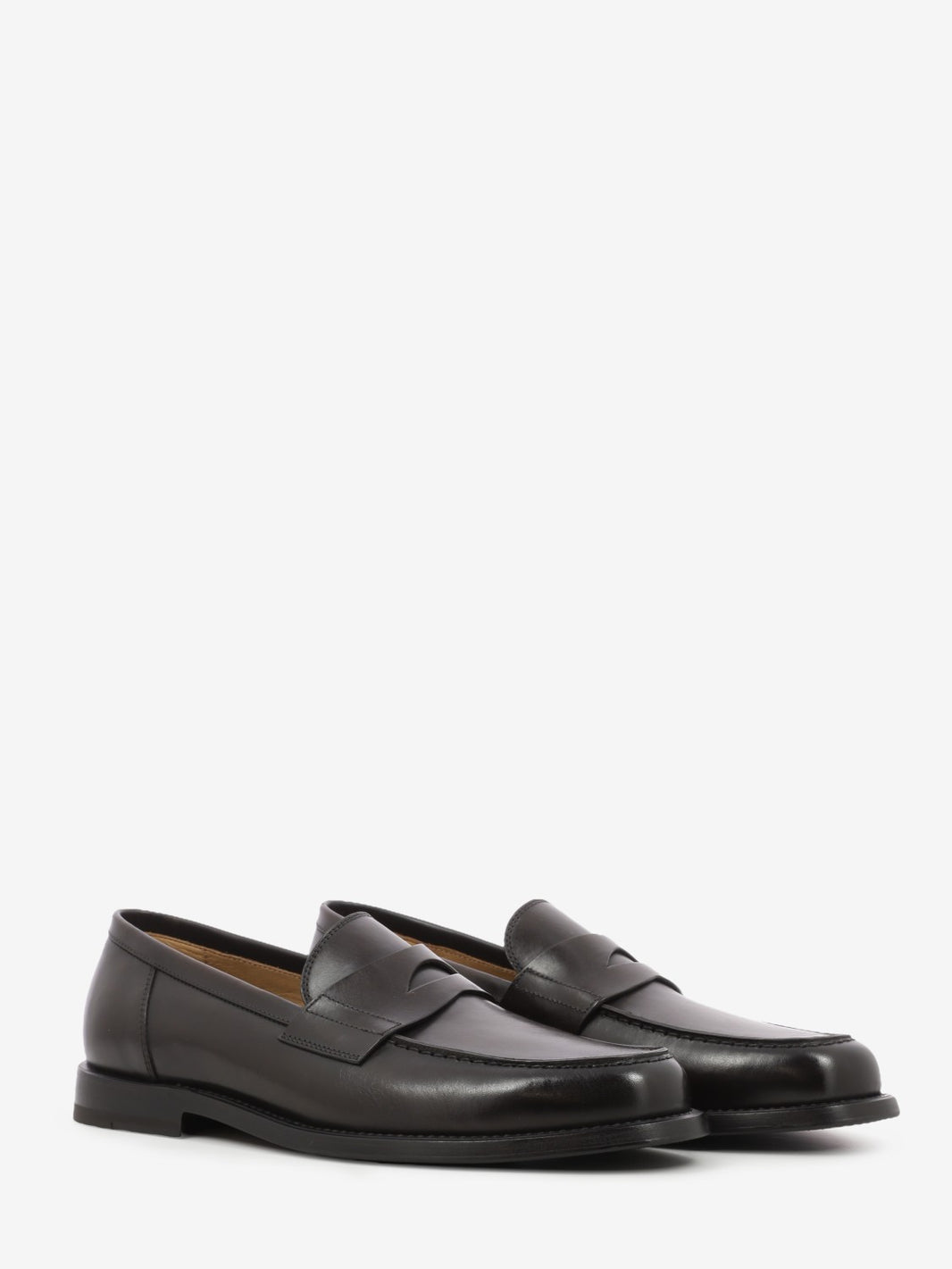 Wenge Leather Loafers