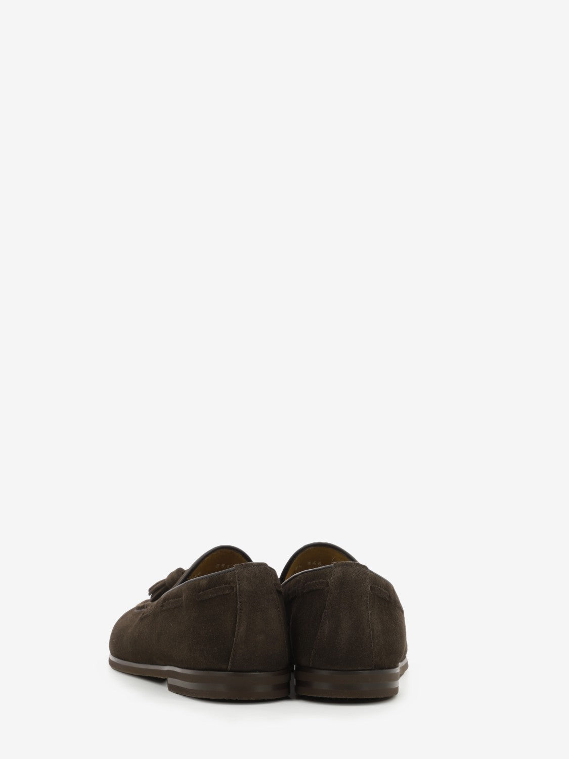 Mocassini in suede testa di moro