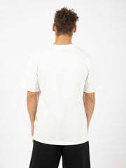 BARROW - T-shirt in jersey palms off white