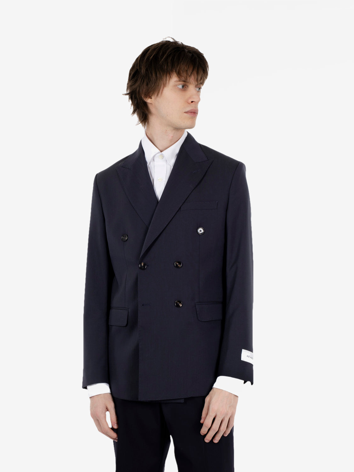 Blue double-breasted Dan blazer