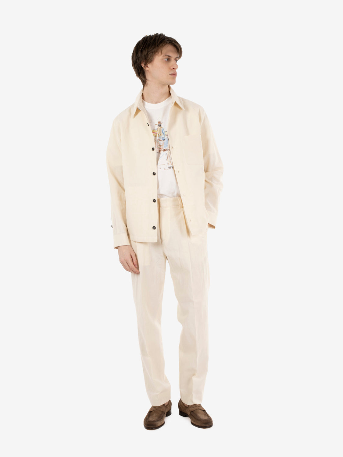 LEROY BULL WHITE SHIRT KB-LEROY_WHT
