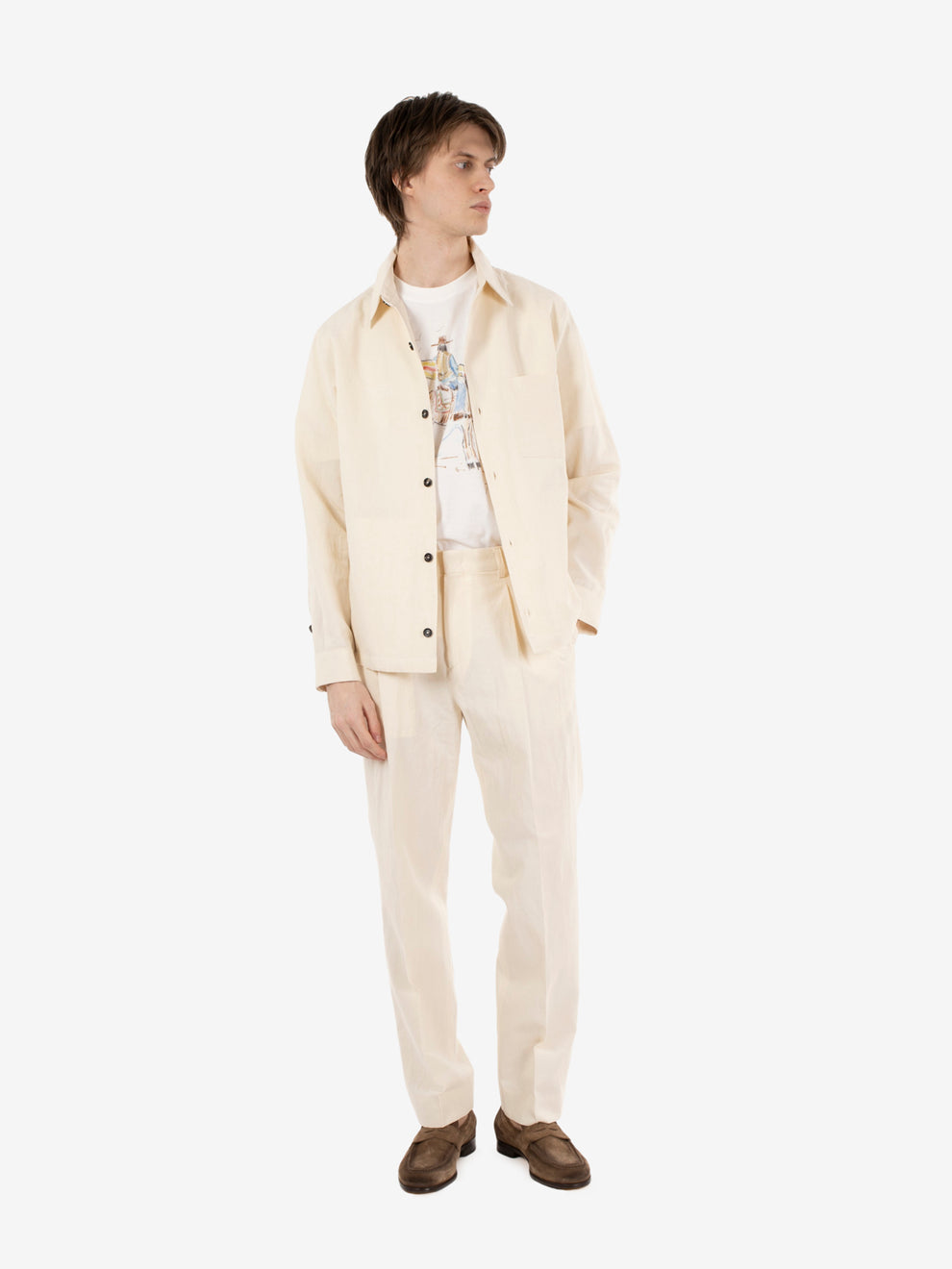 LEROY BULL WHITE SHIRT KB-LEROY_WHT