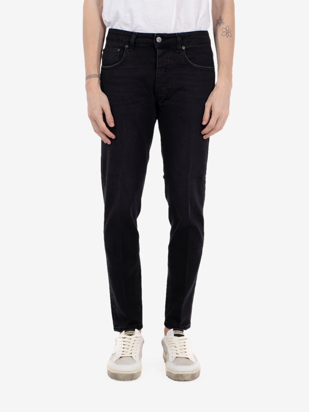 Davis shorter denim black
