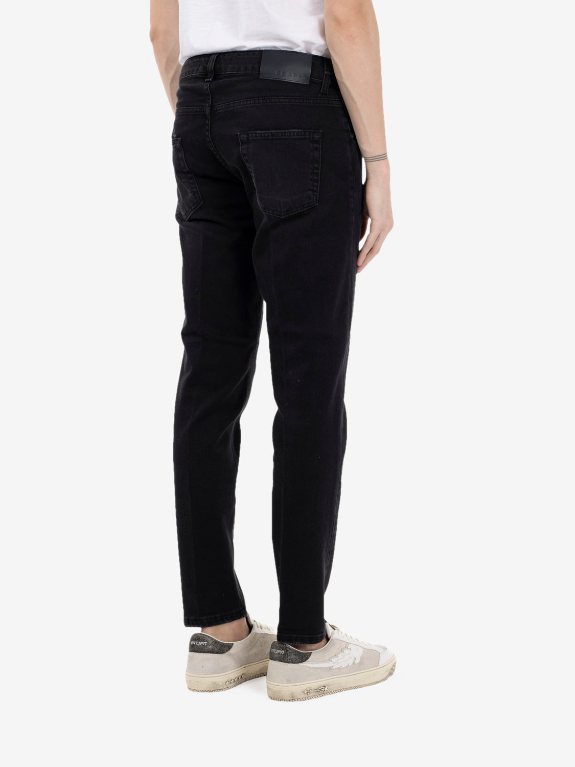 Davis shorter denim black