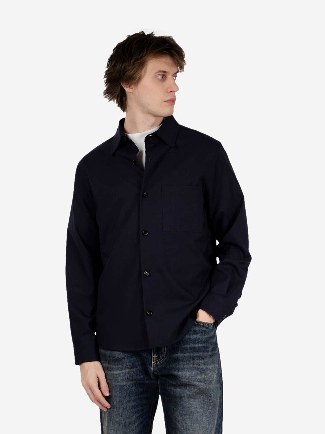 Blue Blake overshirt