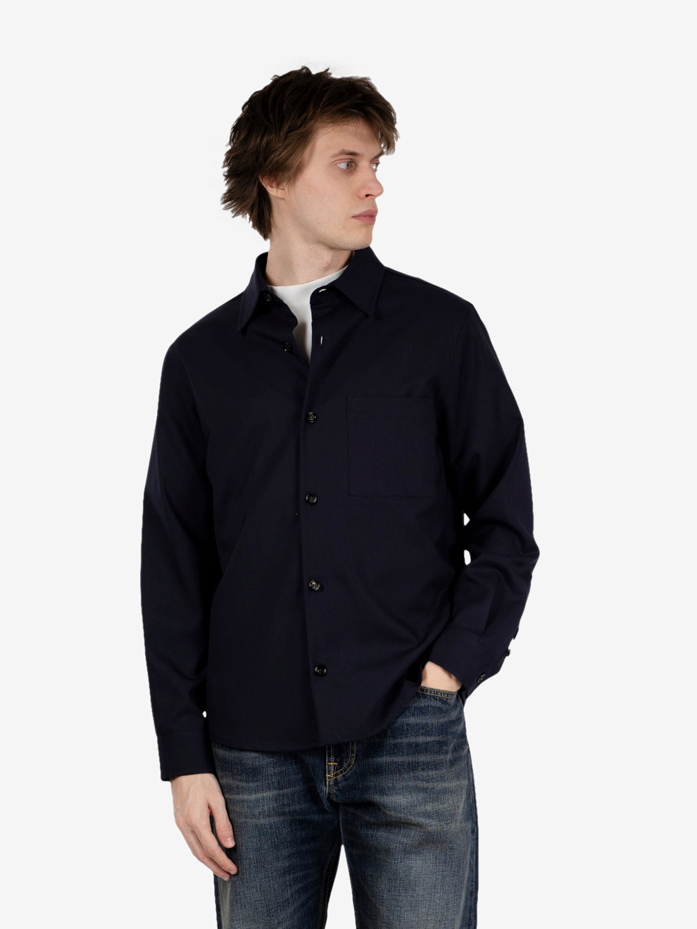 Blue Blake overshirt