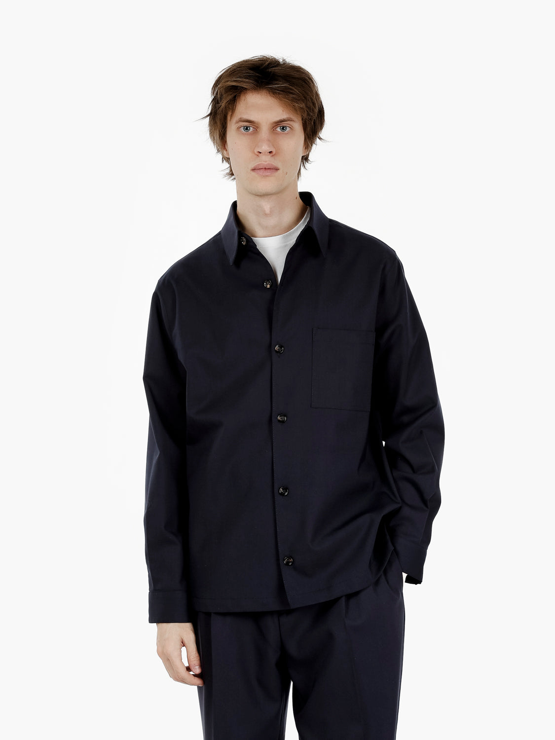 Giacca camicia Blake blu