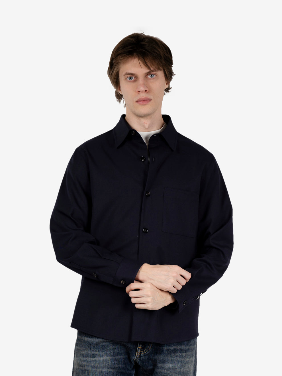 Blue Blake overshirt