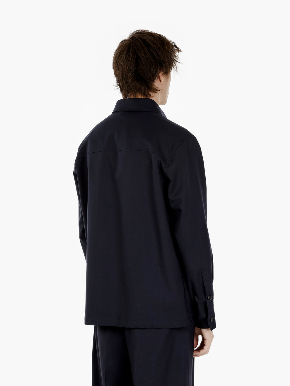 Giacca camicia Blake blu