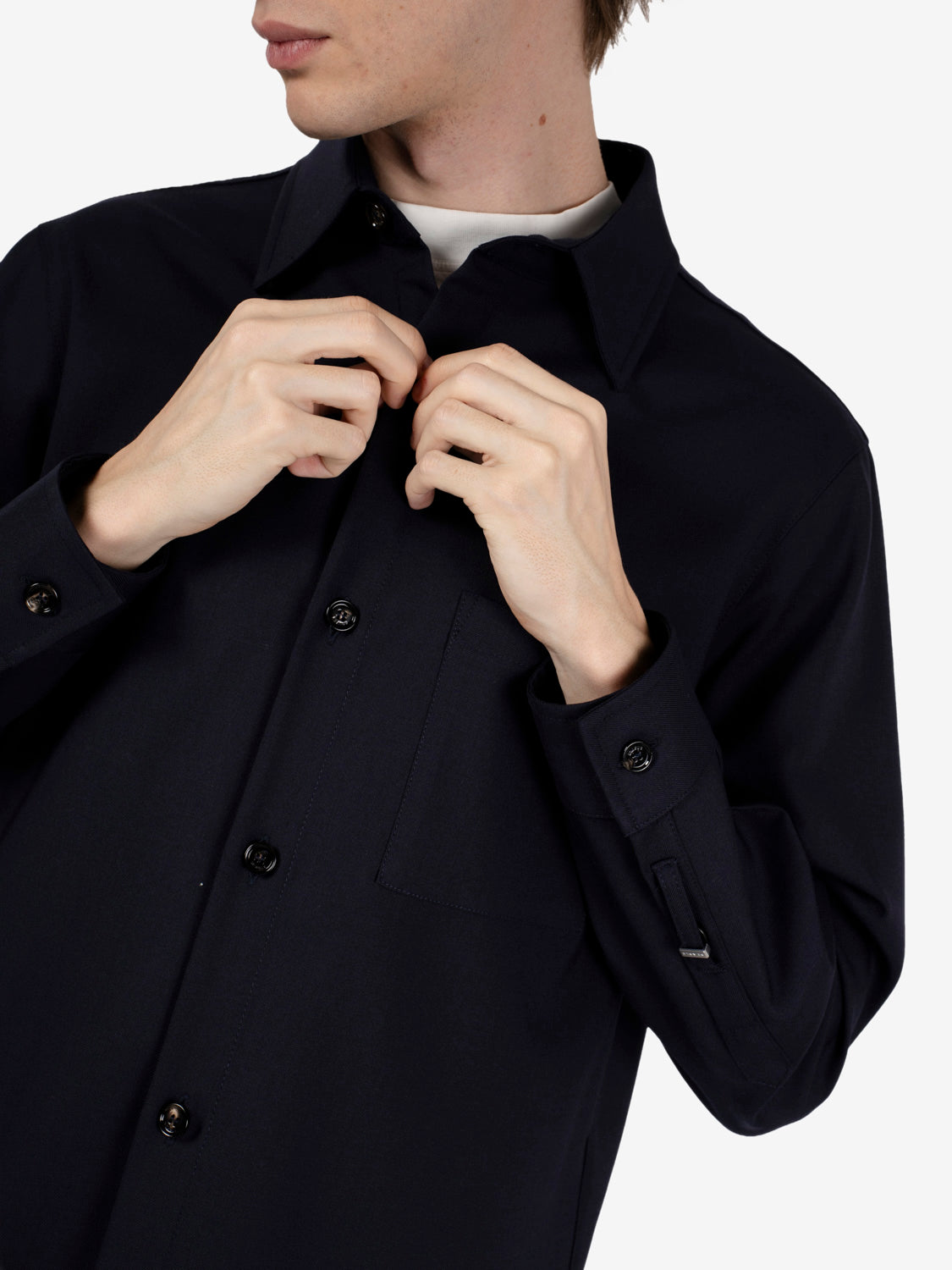 Blue Blake overshirt