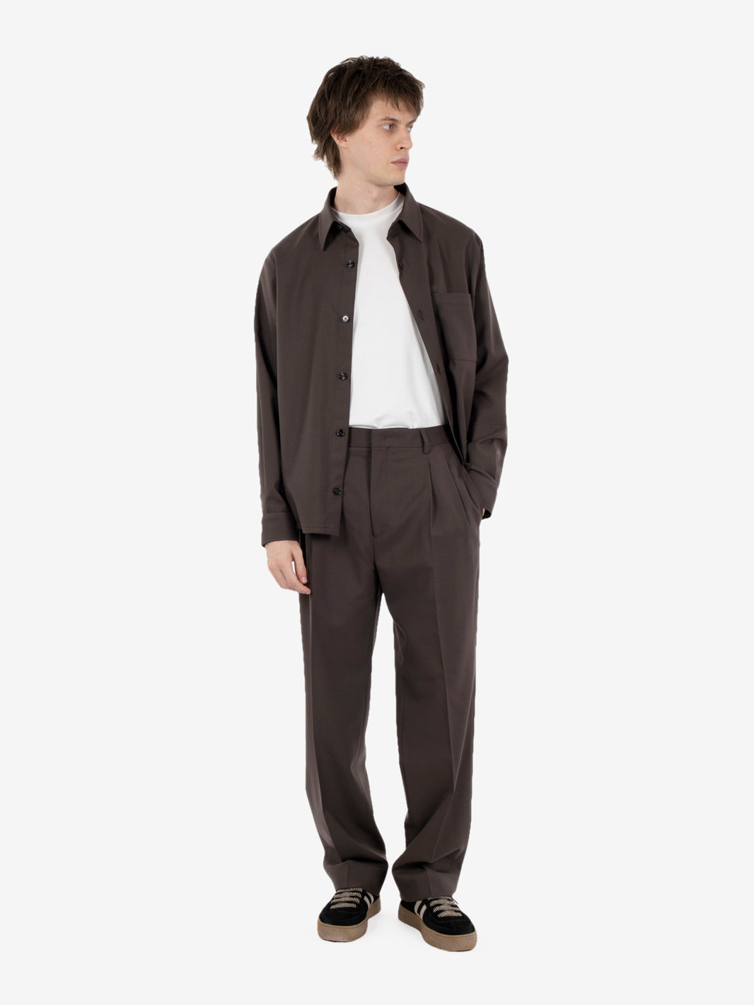 JACKET SHIRT BLAKE BROWN BA-BLAKE05-WBS_MARR