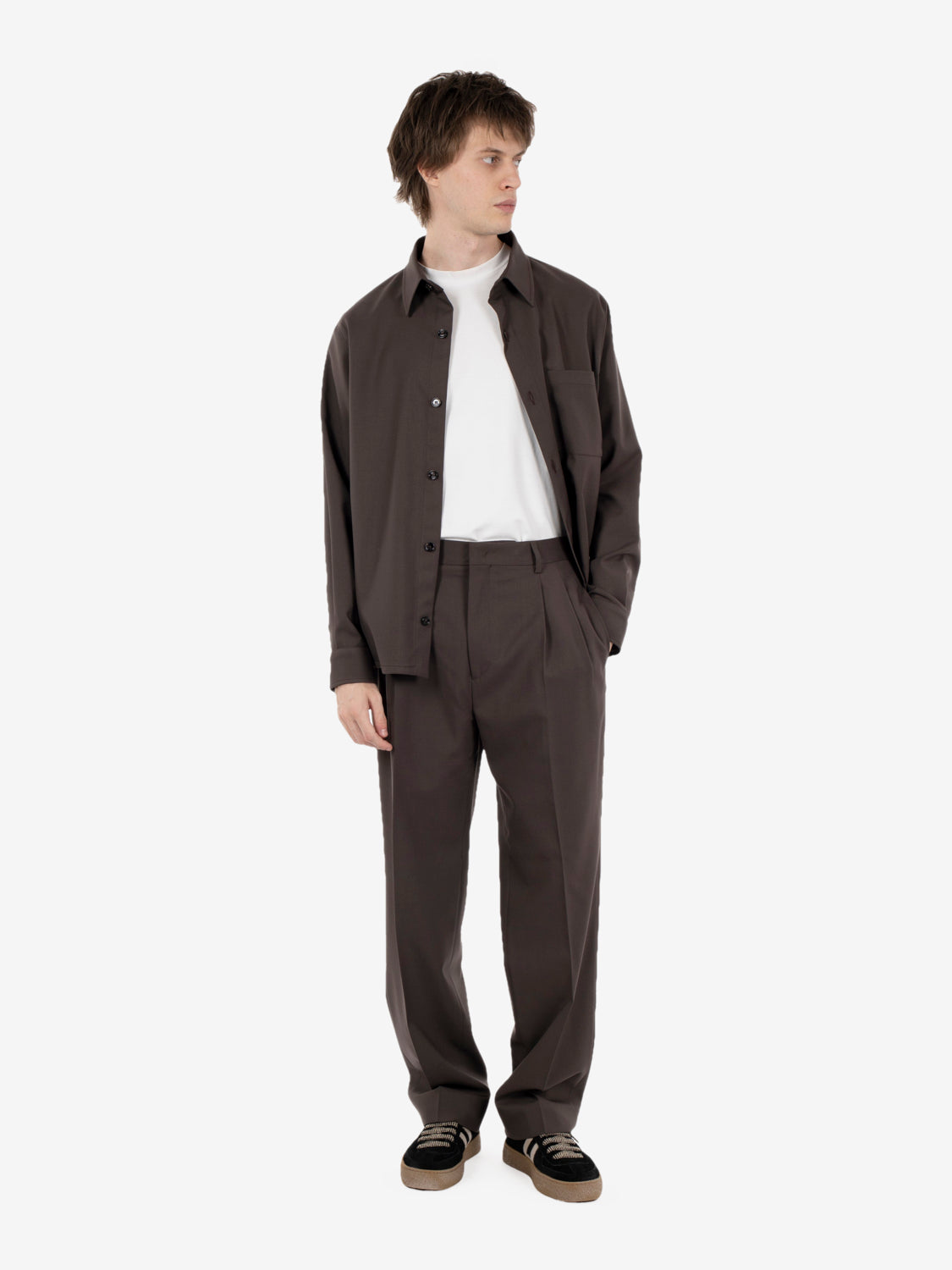 JACKET SHIRT BLAKE BROWN BA-BLAKE05-WBS_MARR