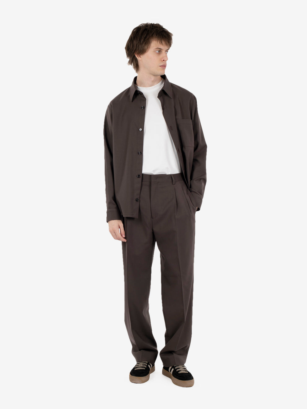 JACKET SHIRT BLAKE BROWN BA-BLAKE05-WBS_MARR