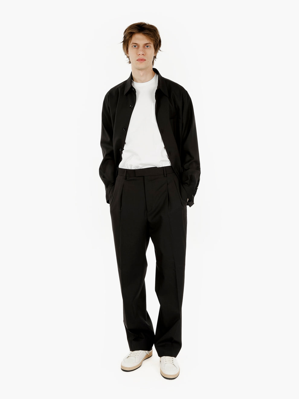 Giacca camicia Blake nero