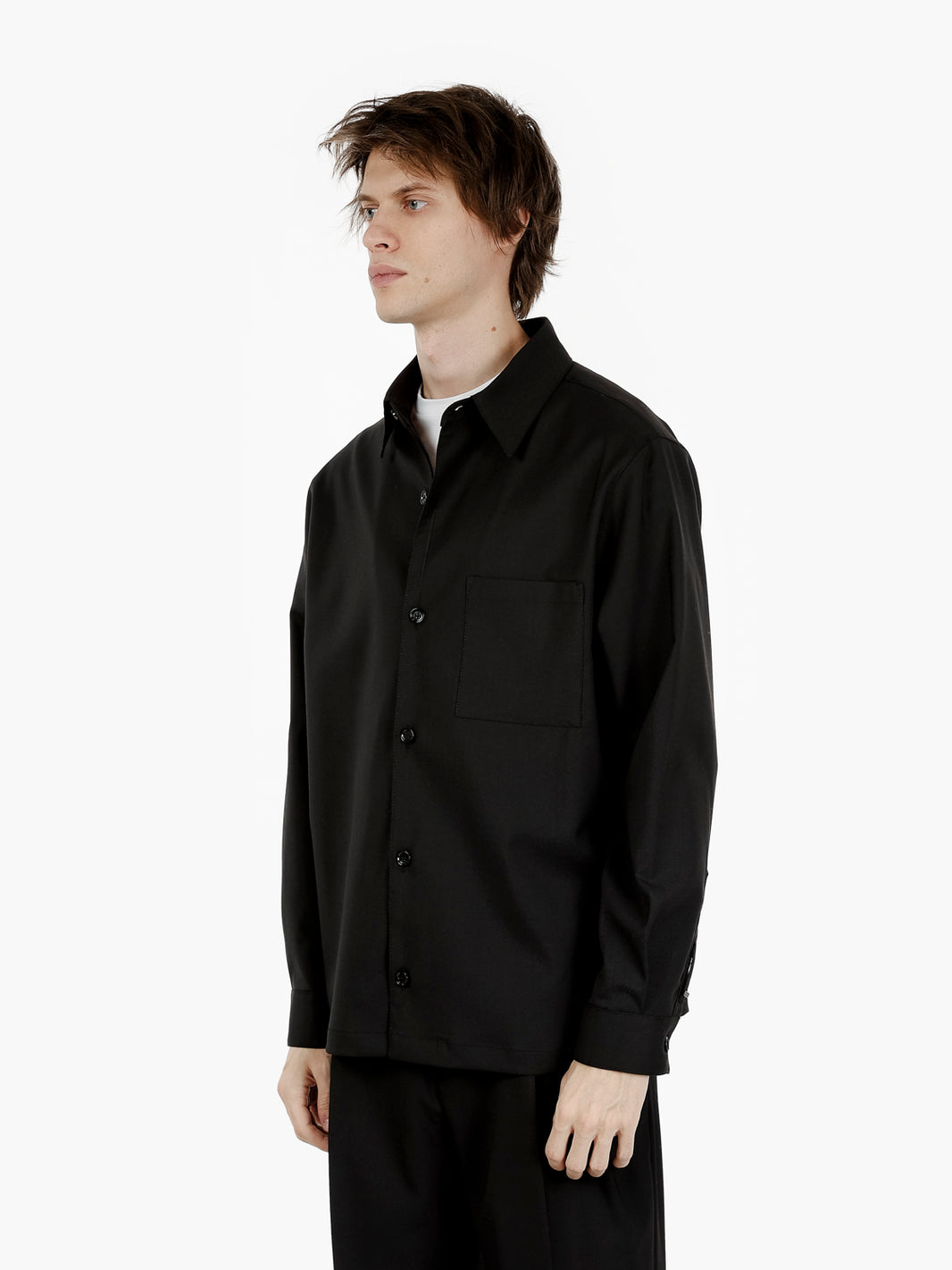 Giacca camicia Blake nero