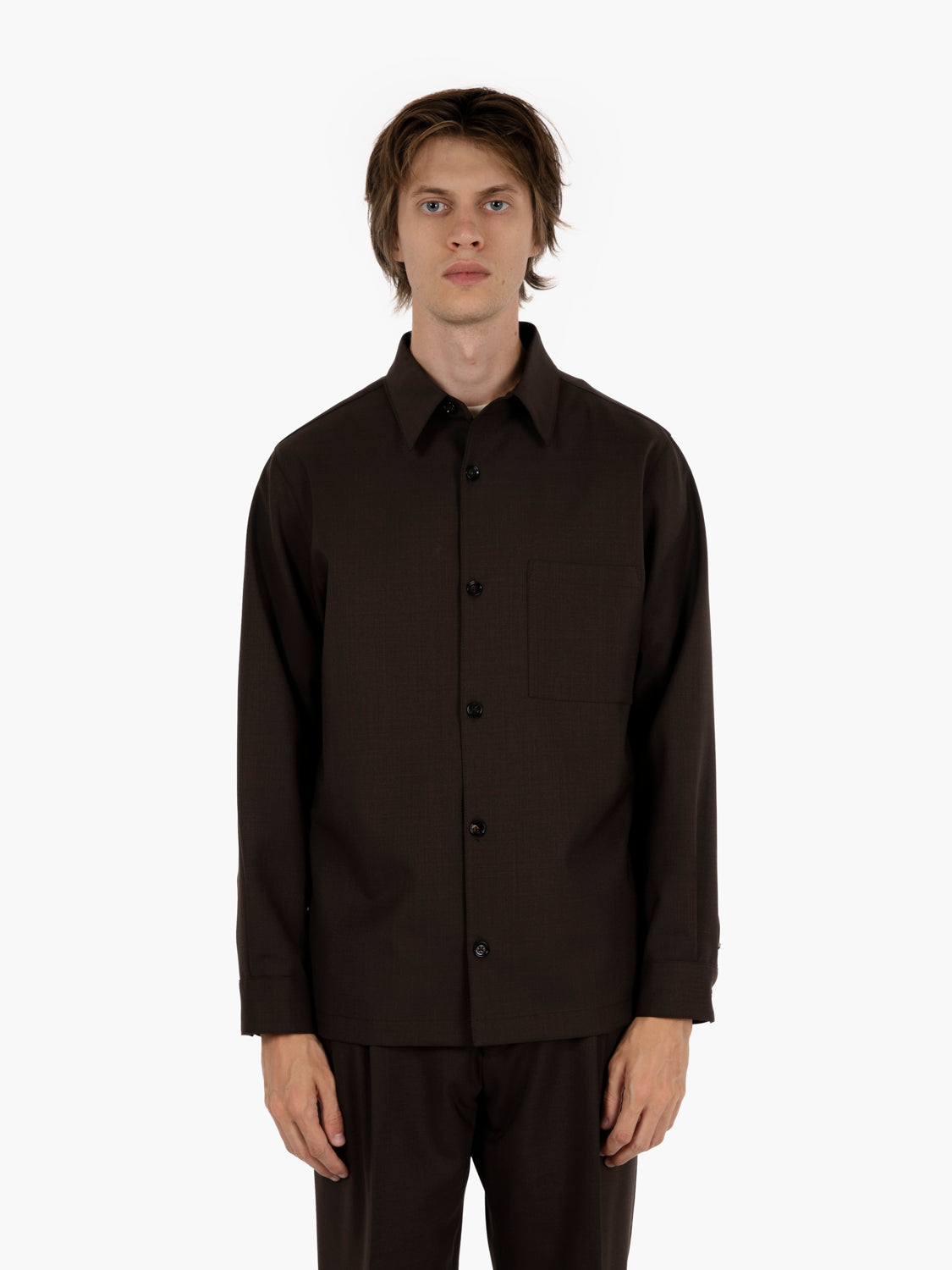 Giacca camicia moro