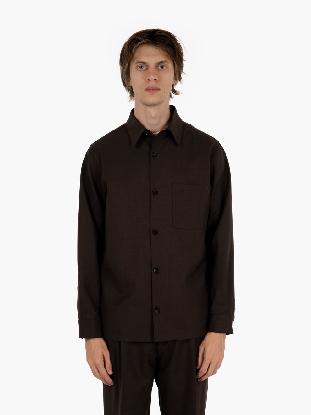 Giacca camicia moro