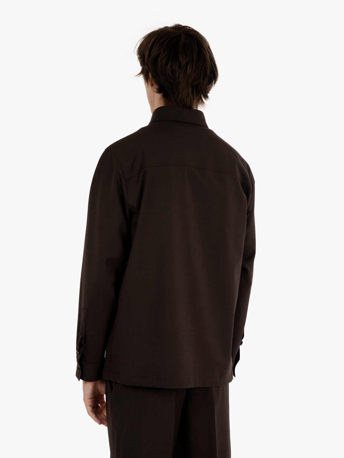 Giacca camicia moro