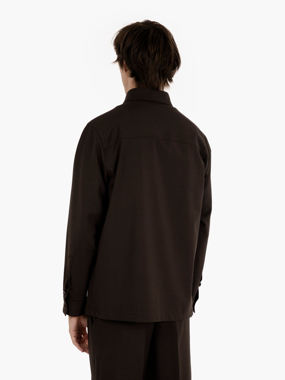 Giacca camicia moro