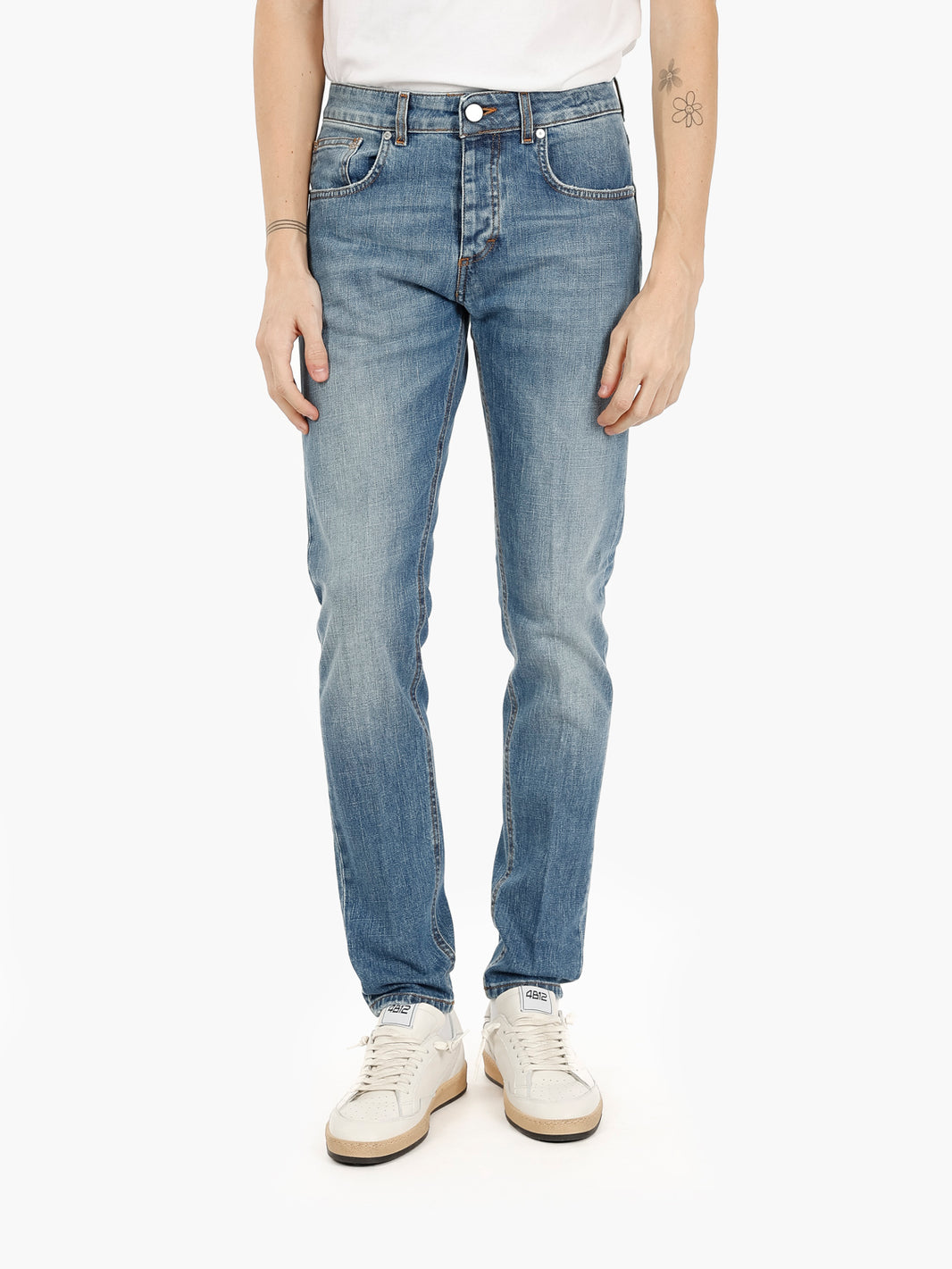 Jeans Davis elasticizzato blu chiaro