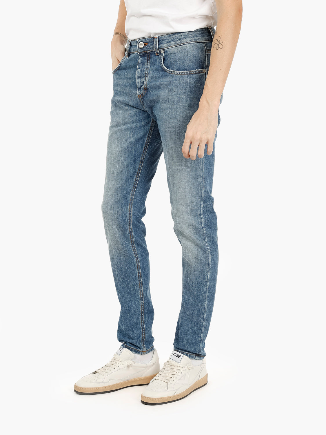 Jeans Davis elasticizzato blu chiaro