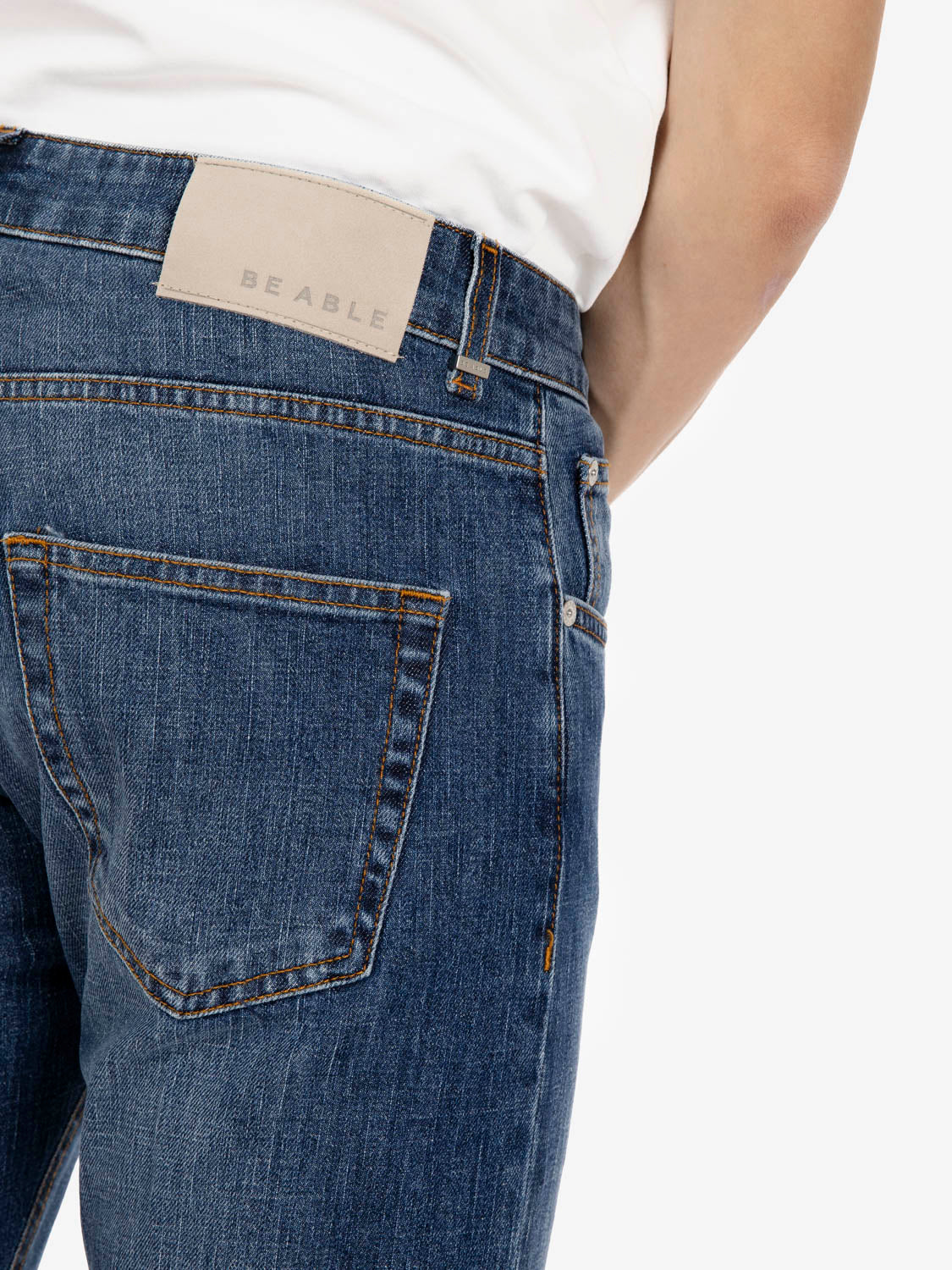 Davis Stretch Jeans Medium Blue