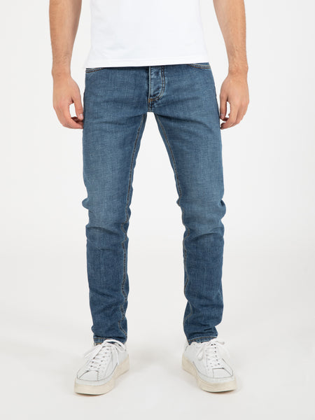 Jeans Davis shorter medio scuro