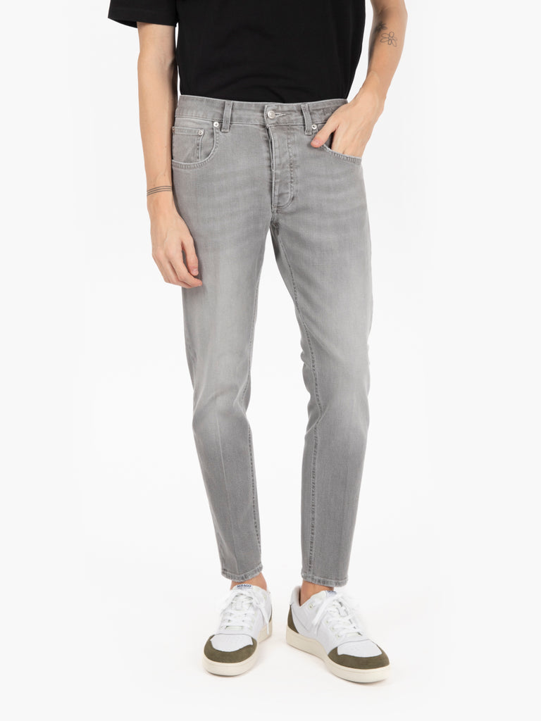 BE ABLE - Jeans Davis skinny grigio