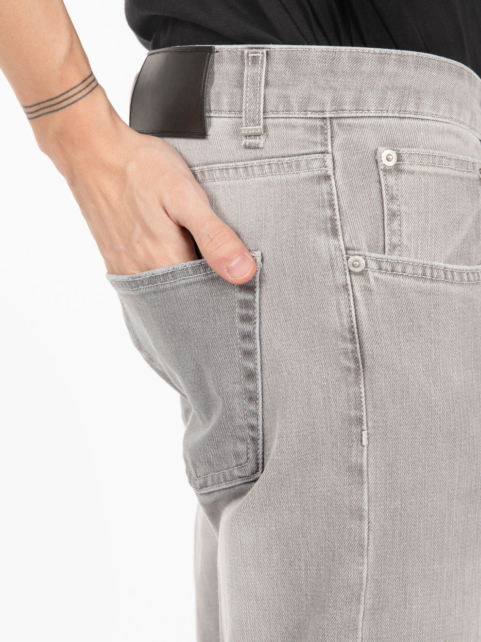 Jeans Davis skinny grigio