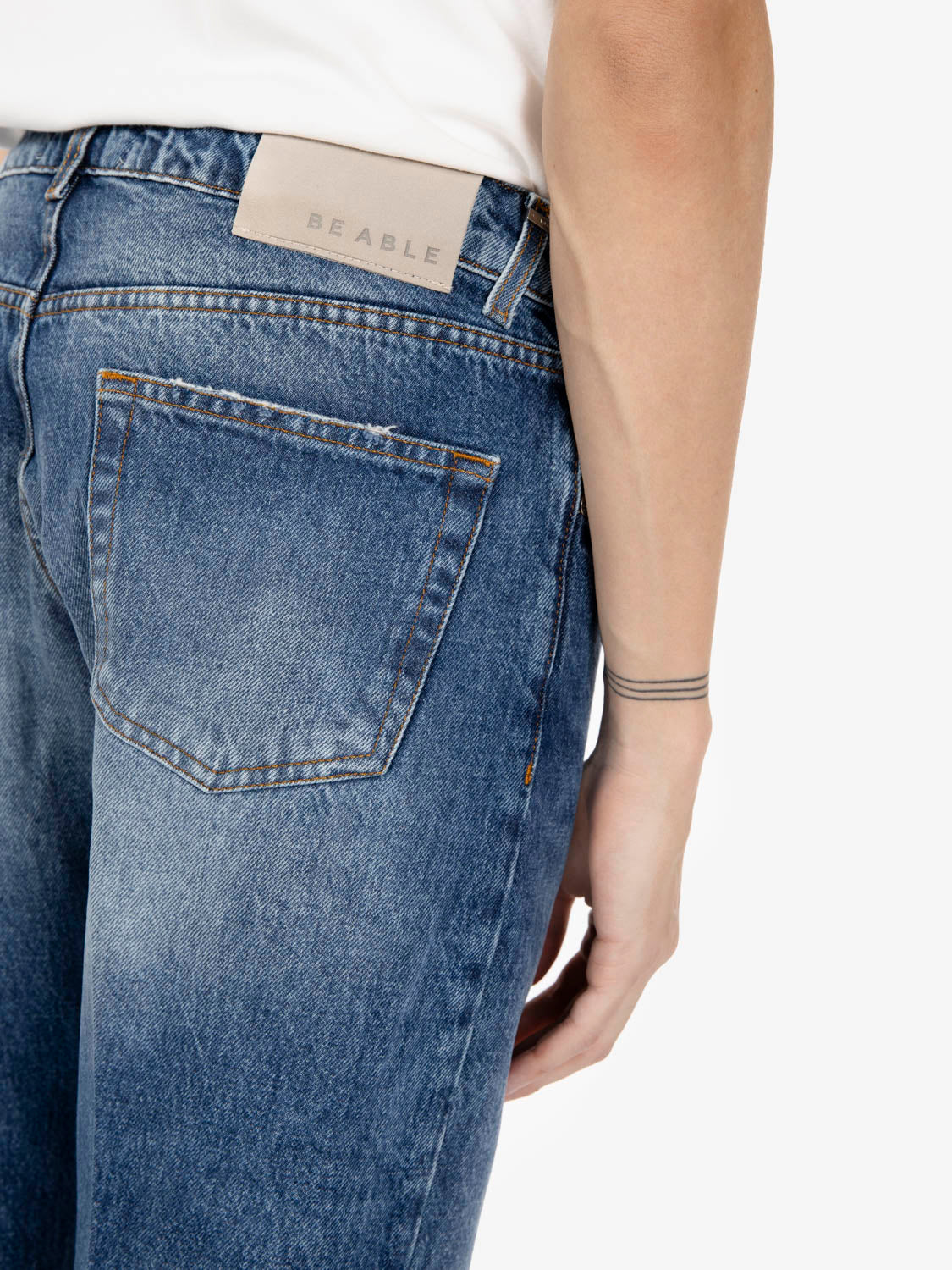 Ronny denim jeans in medium blue