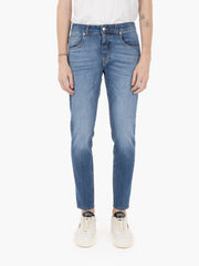 BE ABLE - Jeans slim Davis blu medio chiaro
