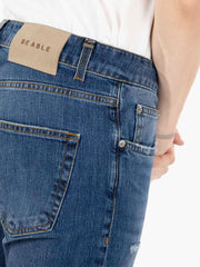 BE ABLE - Jeans slim Davis blu medio scuro
