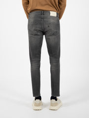BE ABLE - Jeans straight Davis Shorter grigio medio