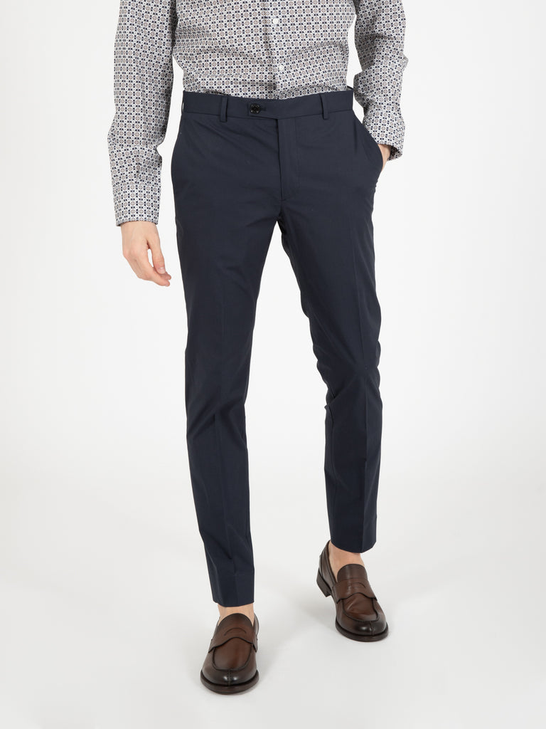 BE ABLE - Pantaloni Alexander chino blu